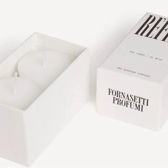Fornasetti Profumo Refill Candles - Sul Tardi / Al Buio